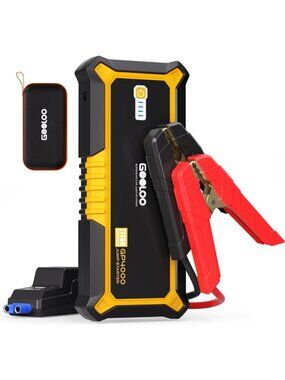Powerful 4000A Portable Car Jump Starter - 12V Battery Booster for Emergencies